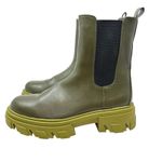 Oak + Fort Chunky Sole‎ Chelsea Boots Military Olive Green Size US 10 Photo 10
