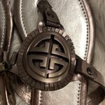 Pierre Dumas  Sandals size 9 BNWOT color silver please see all photos Photo 1