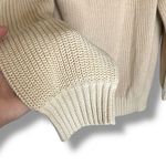 Apricot Lane Beige Knit Sweater with Cut-Out Shoulders Photo 6