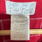 Bobbie Brooks Red Moose Embroidered Men's Shirt Size 24W Photo 1