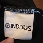 Inddus Black Silk Blend Sequin Sleeveless Scoop Neck Crop Top S/M Photo 3