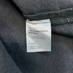 Reformation  + Net Sustain Kate Open-back Organic Denim Mini Dress Black Size 2 Photo 6