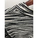 Chico's Chico’s Black White Zebra Geometric Print Open Front Long Sleeve Blazer Sz XL/16 Photo 7