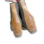 Sorel 1964 PDX Wedge Boot in Tan Leather and Green Canvas Elk Color Size 9 Photo 8