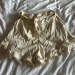 Blue Rain Flowy Tan Shorts Photo 0