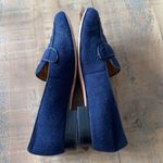 Bettye Muller New York Navy Wool Loafers Size 6 Photo 4