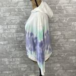 Wildfox  French Terry Relaxed Fit Tie-Dye Hoodie in Peri Shibori Photo 2