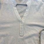 Habitual cotton puff sleeve white button front top large Photo 8