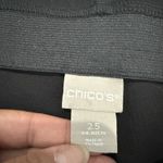 NWOT Juliet Ankle Pants Side Vent In Black Size 14 Chico's 2.5 Photo 2