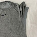 Nike Gray Dri-Fit Fitted Shirt Photo 3