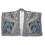 Anthropologie Bl-nk London Aletha Cropped Kimono One Size Bohemian Summer Photo 8