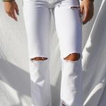 J Brand High Rise Crop Distressed Jeans Photo 0