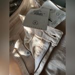 NWT Etica Micki crop flare denim‎ jeans pink nude size 32. Retails for $268 Photo 7