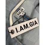 I am gia I.AM.GIA Carter Top in Denim Blue Medium New Womens Strapless Tube Bandeau Photo 8