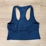 Beyond Yoga  X Peloton Blue Heather Crop Tank Photo 3
