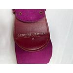 EXPRESS Vintage Womens Purple Leather Belt SKU 7548 Size M Photo 1