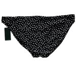 Ralph Lauren NWT  Bikini Bottom Black White Polka Dot Women Size 16W Mid Rise‎ Photo 3