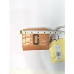 Marc Jacobs Snapshot Compact Wallet Croc Embossed Leather Orange – NWT $160 MSRP Photo 5