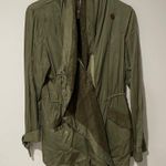 Anthropologie Hei Hei Slouchy Utility Jacket Lace Detail Small Photo 1