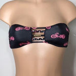 Volcom New. motorcycle bandeau bikini top. Photo 1