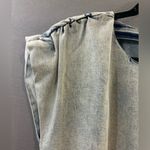Entro  acid wash stretchy denim dress size large Photo 2