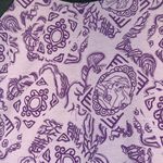 LuLaRoe  Disney Randy Ariel Little Mermaid Baseball Tee Shirt Size 2XL EUC #5685 Photo 3