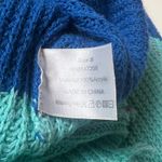 Simply Southern Distressed Colorblock Sweater Pink Blue Mint Size Small Photo 6