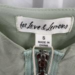 For Love & Lemons  Lovebird Lace Midi Dress Light Green Size S Ruffles New Photo 14