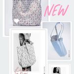 ZARA Reversible Floral Print Tote Bag Photo 1