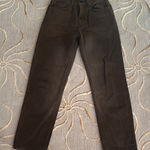 ZARA  | 90s Cut Straight-Leg Jeans Brown Distressed Faded Size 0 Photo 0