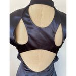 Hailey Logan  by Adrianna Papell womens purple grey Satin dress size 5/6 Photo 6