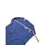 PINK - Victoria's Secret Victorias Secret PINK Blue Long Sleeve Pocket T-Shirt Large Photo 5