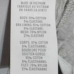 Aerie Square Neck Strappy Side Bandeau Bralette Medium Heather Gray Small NEW Photo 5