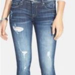 Vigoss Thompson Tomboy Destressed Cropped Jeans Photo 1
