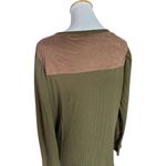 Tommy Hilfiger Womens  Plus Waffle Knit Thermal Henley Long Sleeve Shirt Top - 1x Photo 4