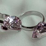 Swavorski NWT Swarovski ring duo Photo 8