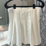 Blu Pepper White pleated skirt Photo 0