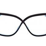 Tom Ford  EYEGLASSES FT5828-B 001 Shiny Black 60mm Photo 0