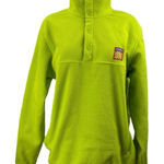 OnlyNY Women's Green Turtleneck Half Snap Fleece Long Sleeve Sweater Top Size M Size M Photo 0