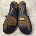 Clarks  Unstructured Burgundy Leather Mary Jane Comfort Shoes New Size 12 Photo 6