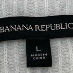 Banana Republic 551630-02 Light Gray Cropped Ribbed Ballon Sleeve Sweater Size L Photo 7