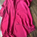 Rumors Chiffon Cardigan Red Photo 0