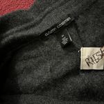 autumn cashmere  cashmere grey jogger drawstring lounge pants Trim sheep skin Photo 2