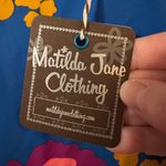 Matilda Jane  TO THE BEACH SWIM Top Tankini Blue Floral NWT Women's Daydream XS Photo 3