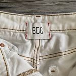 Urban Outfitters BDG High Rise Mom Distressed Jeans White Photo 2