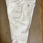 Lee #201 White capri pants with comfort waist Photo 2