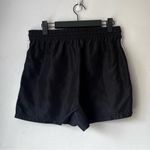 Self Esteem Vintage Y2K  Black Nylon Striped Mini Athletic Shorts S Photo 1