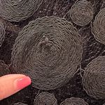 Tracy Reese Anthropologie Black Raffia Circle Lace Midi Skirt Sz 4 Photo 13