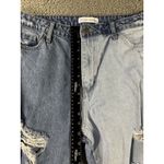 Vervet Flying Monkey Jeans Women 31 Ultra High Rise Tapered Distressed Two Tone Leg Photo 3