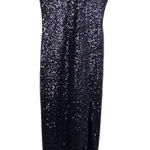 SPY Zone Exchange Navy Blue Sequin Embellished V Photo 0